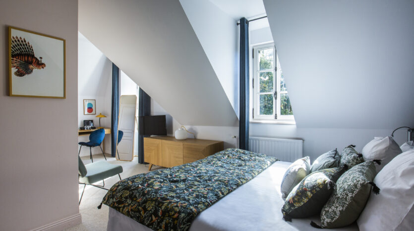 Slow Village Château des Forges chambre