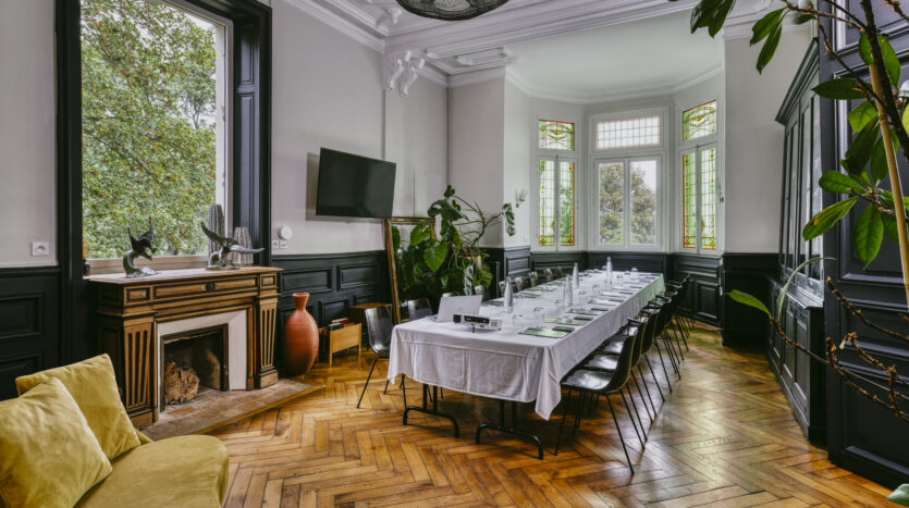 Slow Village Château des Forges salle aurele