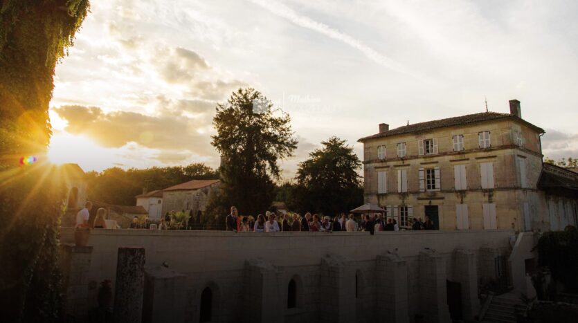 Abbaye de Fontdouce terrasse