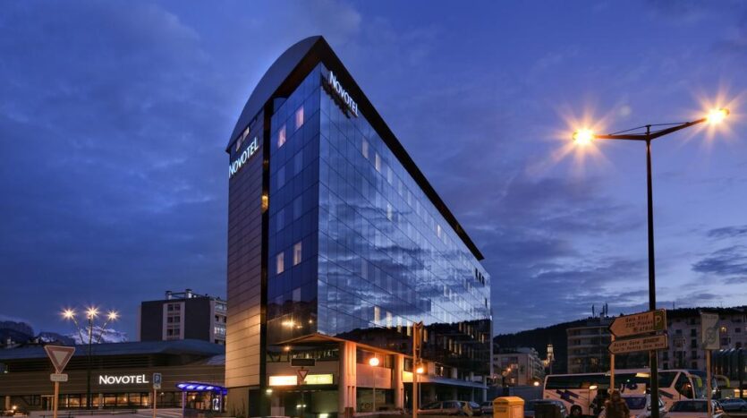 Novotel Annecy centre Atria facade