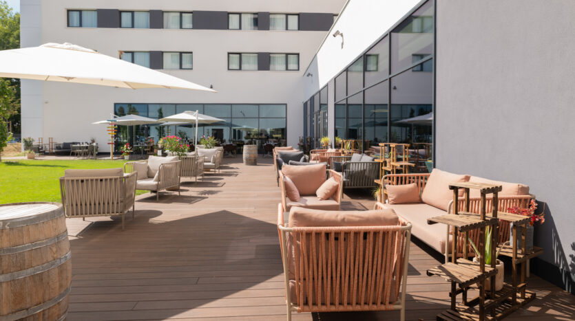 Holiday Inn Paris CDG Airport terrasse