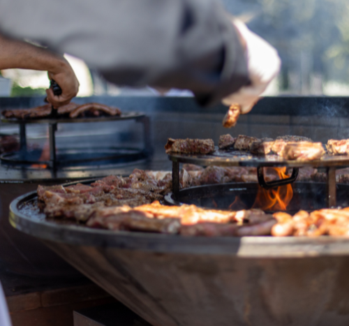 novotel lyon bron barbecue