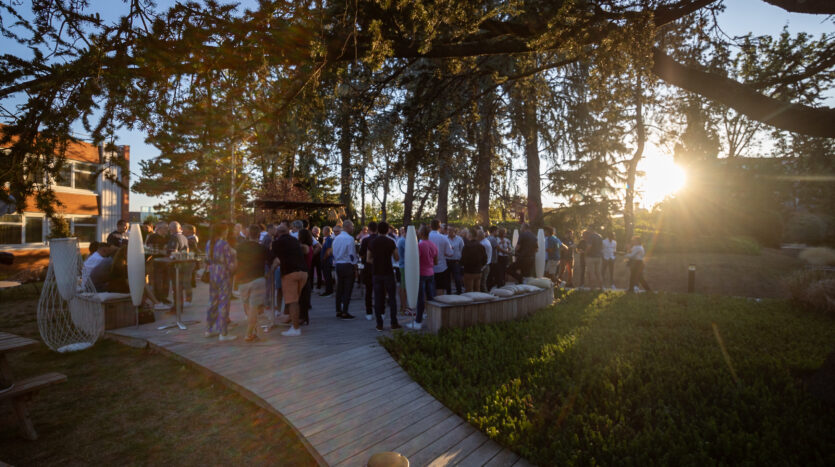 Novotel Lyon Bron jardin