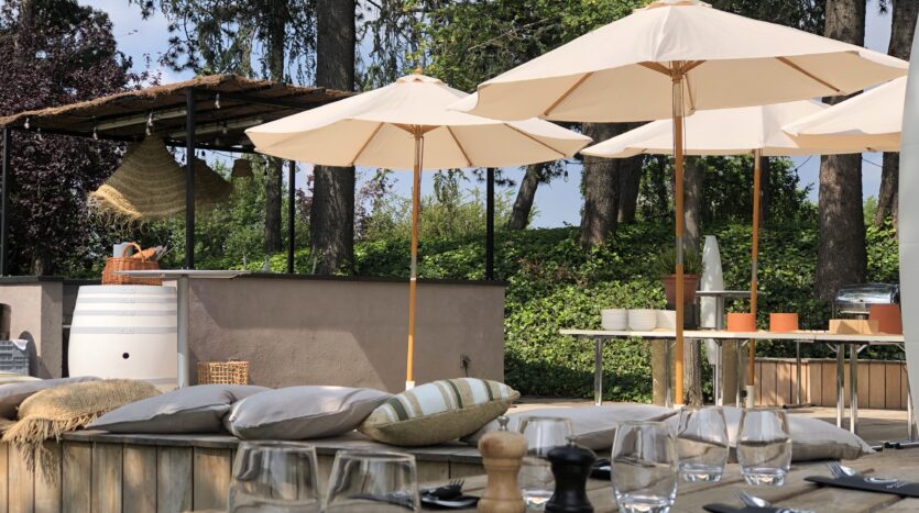 novotel lyon bron terrasse